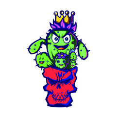 monster cartoon