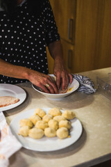 Preparing food at home