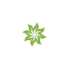 Leaf  ecology Logo Template vector