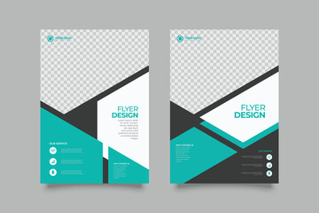 Creative and Clean abstract Business vector template for Brochure design, cover modern layout, poster, flyer in A4 for using personal or marketing purposes	
