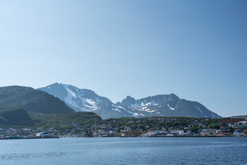View from Skjervøy, Troms, Norway.