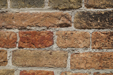 Old curly brickwork