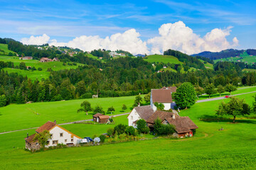 A landscape in the canton of Appenzell.