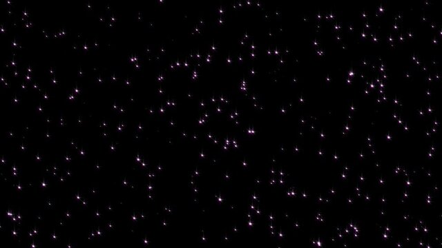 Holiday Twinkly Lights Background with Alpha Matte. Frame rate 30fps and 30 Seconds looped clip.