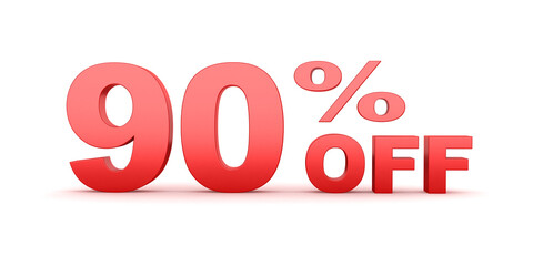 90 Percent Off