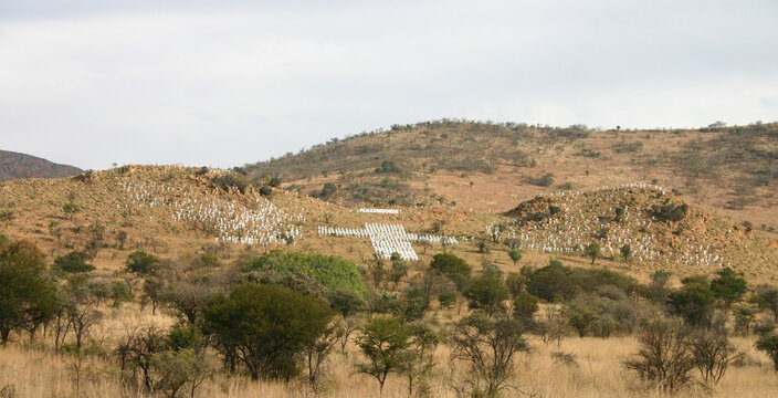 Farm murder memorial in South Africa