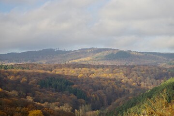 Naklejka premium Herbstlandschaft