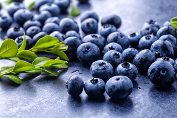 Fresh blueberry background. Blueberry Texture Close Blueberry Antioxidant Organic Superpeed Bowl Concept Healthy Nutrition