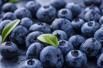 Fresh blueberry background. Blueberry Texture Close Blueberry Antioxidant Organic Superpeed Bowl Concept Healthy Nutrition