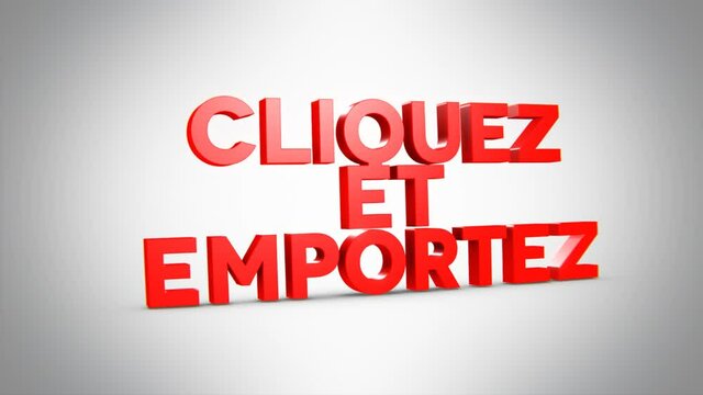 cliquez et emportez video