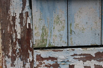 Old damaged grunge wall background or texture