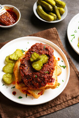 Nashville hot chicken sandwich