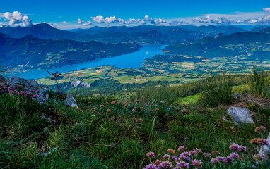 Lac de Serre Ponçon  (Hautes-Alpes)