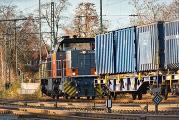Güterzug in Meppen
