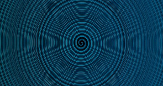 3d render with abstract blue swirling hypno background