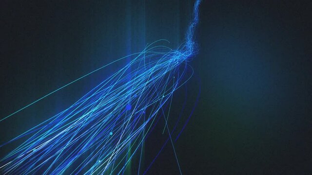 Thin Fiber Optic Cables Concept 4 4k