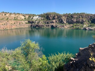 Fototapeta premium lake in the mountains