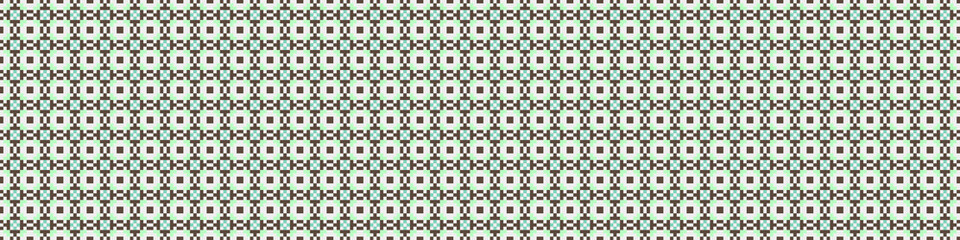 Abstract Cross Pattern Dots Logo generative computational art illustration