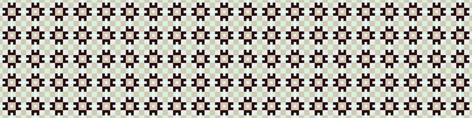 Abstract Cross Pattern Dots Logo generative computational art illustration