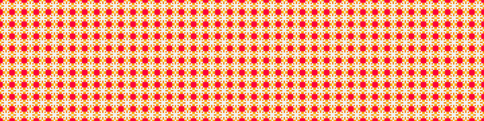 Fototapeta na wymiar Abstract Cross Pattern Dots Logo generative computational art illustration