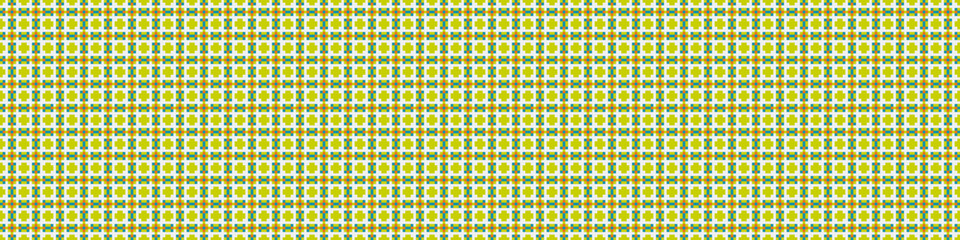 Fototapeta premium Abstract Cross Pattern Dots Logo generative computational art illustration