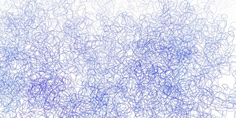 Light blue vector texture with memphis shapes.