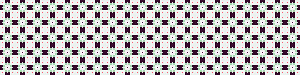 Abstract Cross Pattern Dots Logo generative computational art illustration