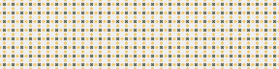 Abstract Cross Pattern Dots Logo generative computational art illustration