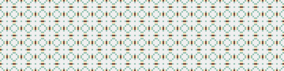 Abstract Cross Pattern Dots Logo generative computational art illustration