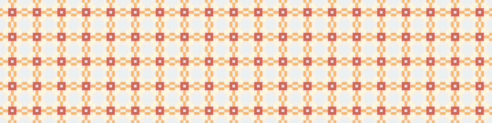 Fototapeta premium Abstract Cross Pattern Dots Logo generative computational art illustration