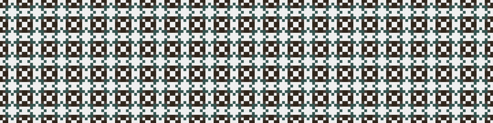 Abstract Cross Pattern Dots Logo generative computational art illustration