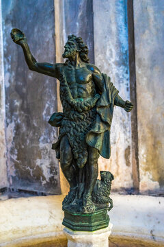John Baptist Statue Santa Maria della Salute Church Venice Italy