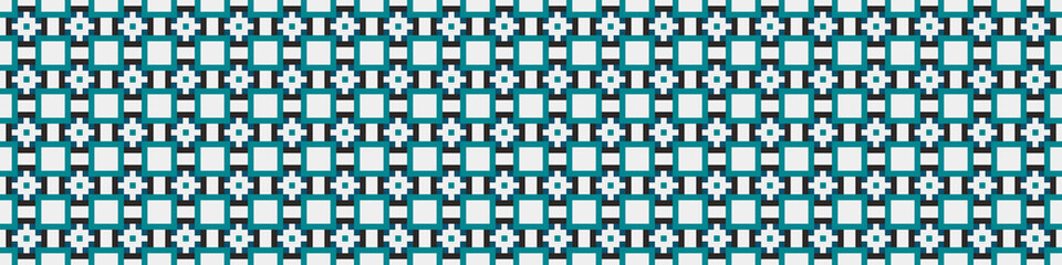 Abstract Cross Pattern Dots Logo generative computational art illustration