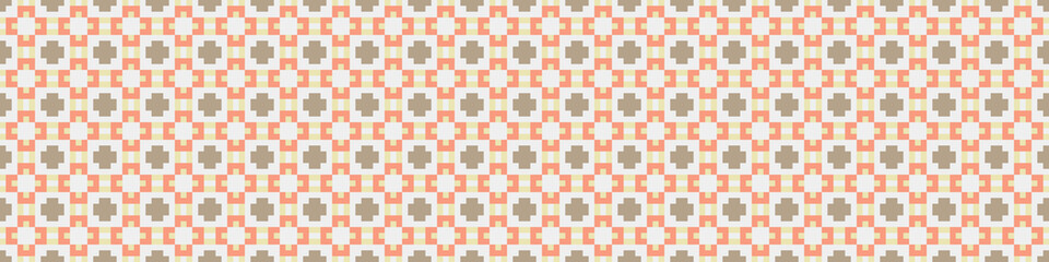 Abstract Cross Pattern Dots Logo generative computational art illustration