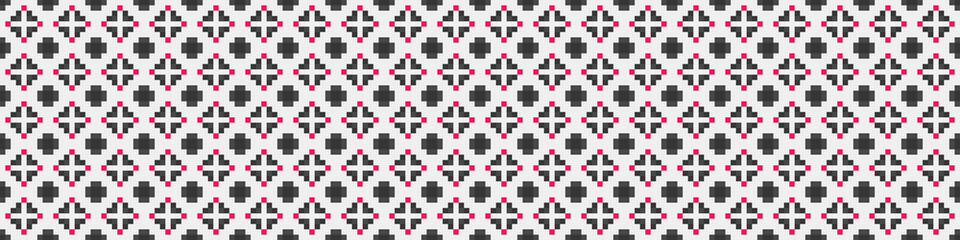 Abstract Cross Pattern Dots Logo generative computational art illustration