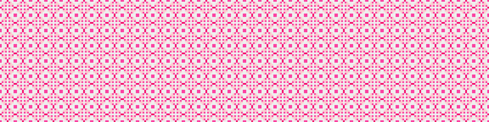 Fototapeta premium Abstract Cross Pattern Dots Logo generative computational art illustration