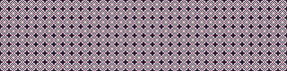 Abstract Cross Pattern Dots Logo generative computational art illustration