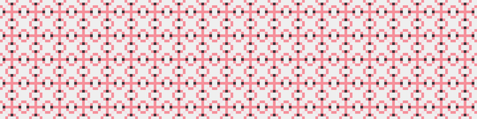 Abstract Cross Pattern Dots Logo generative computational art illustration