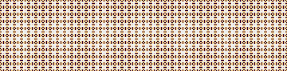 Abstract Cross Pattern Dots Logo generative computational art illustration