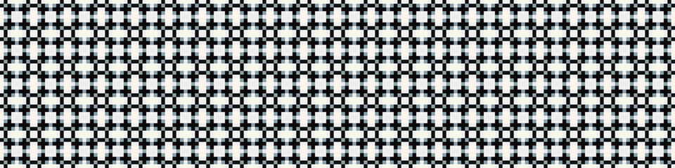 Fototapeta premium Abstract Cross Pattern Dots Logo generative computational art illustration