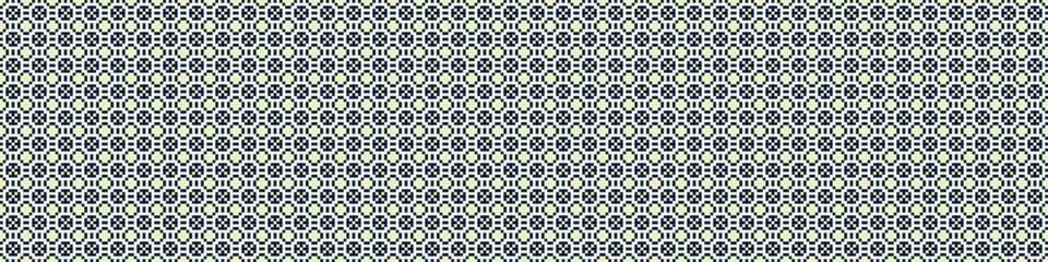 Abstract Cross Pattern Dots Logo generative computational art illustration