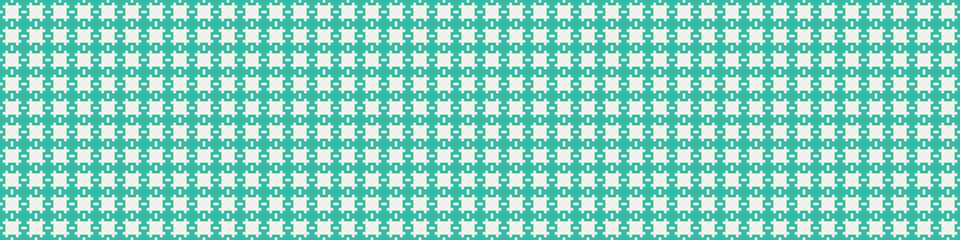 Fototapeta premium Abstract Cross Pattern Dots Logo generative computational art illustration