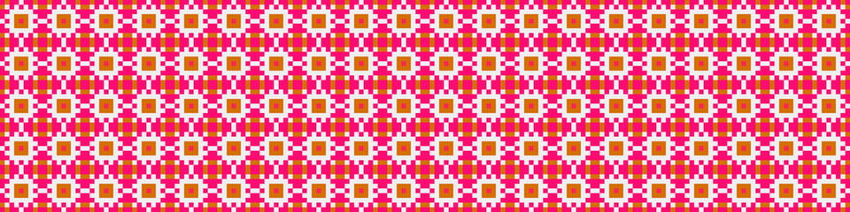 Abstract Cross Pattern Dots Logo generative computational art illustration