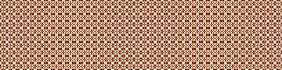 Abstract Cross Pattern Dots Logo generative computational art illustration