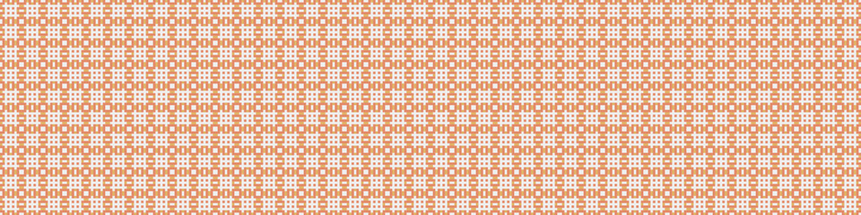 Fototapeta premium Abstract Cross Pattern Dots Logo generative computational art illustration