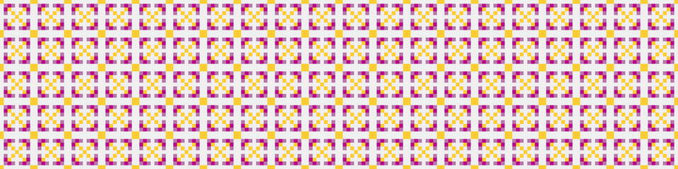 Abstract Cross Pattern Dots Logo generative computational art illustration