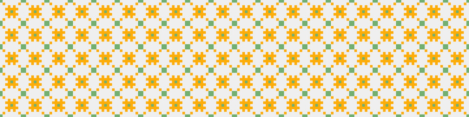 Abstract Cross Pattern Dots Logo generative computational art illustration