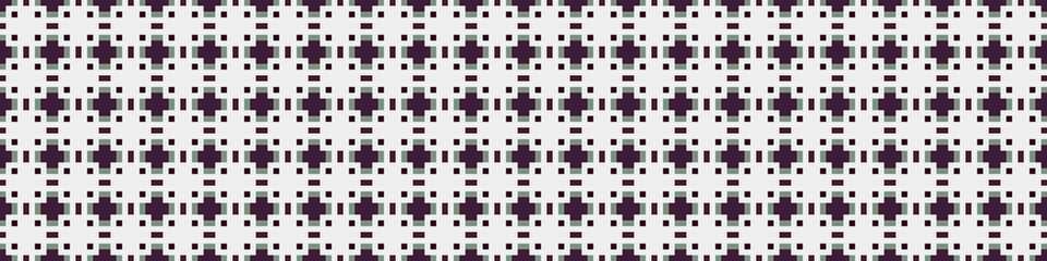 Abstract Cross Pattern Dots Logo generative computational art illustration