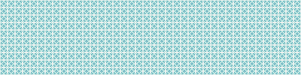 Fototapeta premium Abstract Cross Pattern Dots Logo generative computational art illustration