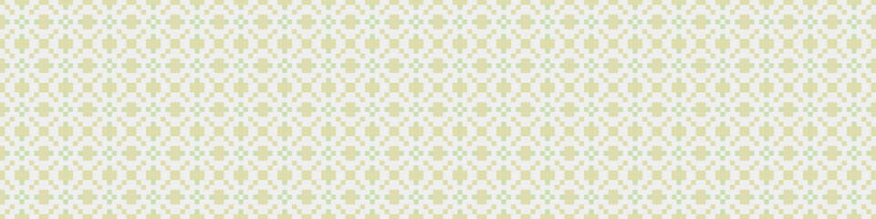 Fototapeta premium Abstract Cross Pattern Dots Logo generative computational art illustration